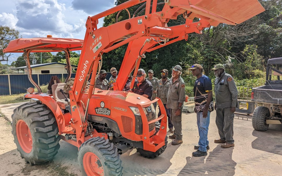 Kowanyama Land and Sea Rangers Unveil Powerful New Tractor