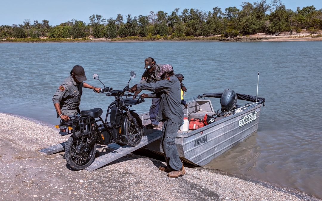Revving Up Sustainability: Kowanyama Rangers’ Electric Motorbike Initiative